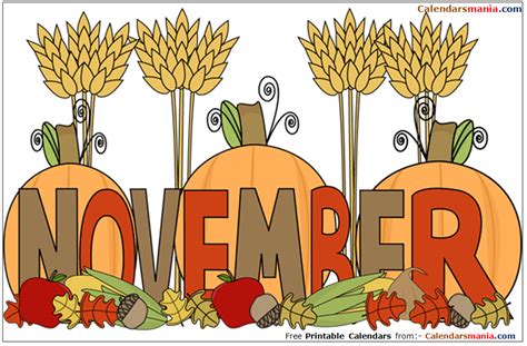 november clip art free|free printable november clip art.